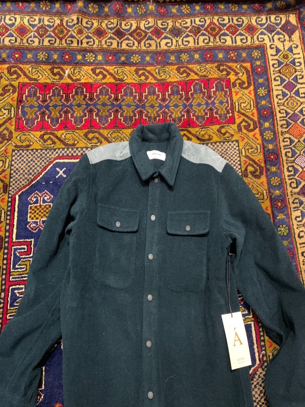 ANIAN Tofino Wool Fleece Overshirt